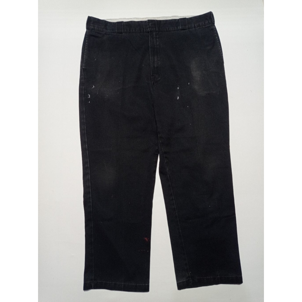 Celana Dickies 874 Original Fit Warna Hitam/Black Size 42×30 Second Brand Dickies