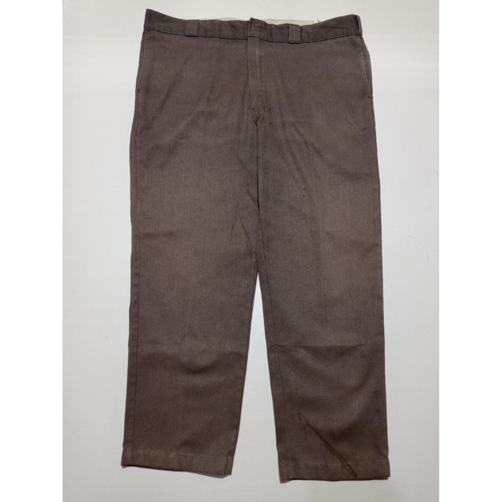 Celana Dickies 874 Original Fit Flex Warna Vintage Grey Size 44×32 Second Brand