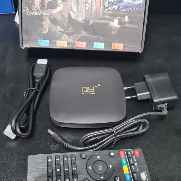 Android Box D9 2GB 16GB Quad Core Smart TV Digital HDMI 4K Ultra HD Wireless Video Media Player