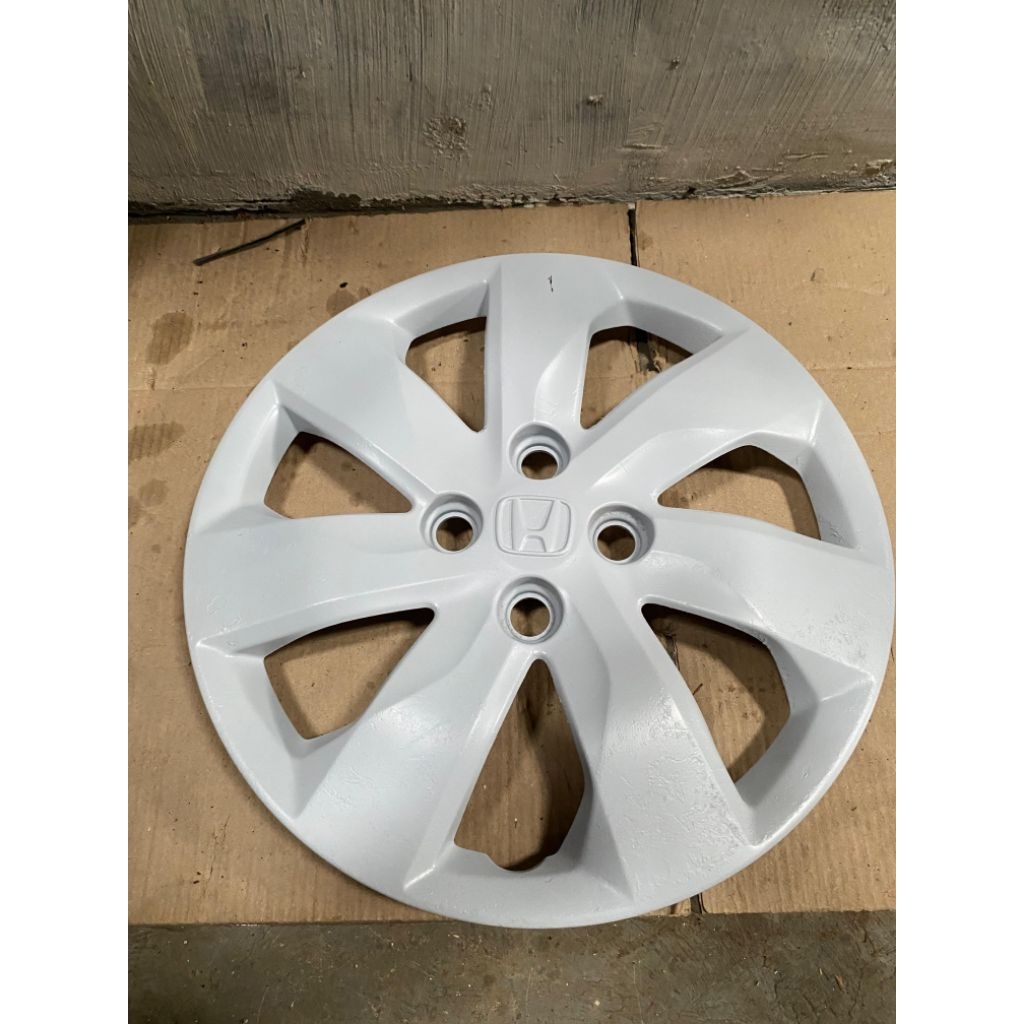 Wildop wheeldof dop cover tutup velg kaleng mobil honda Mobilio ring 15 kondisi bahan repair