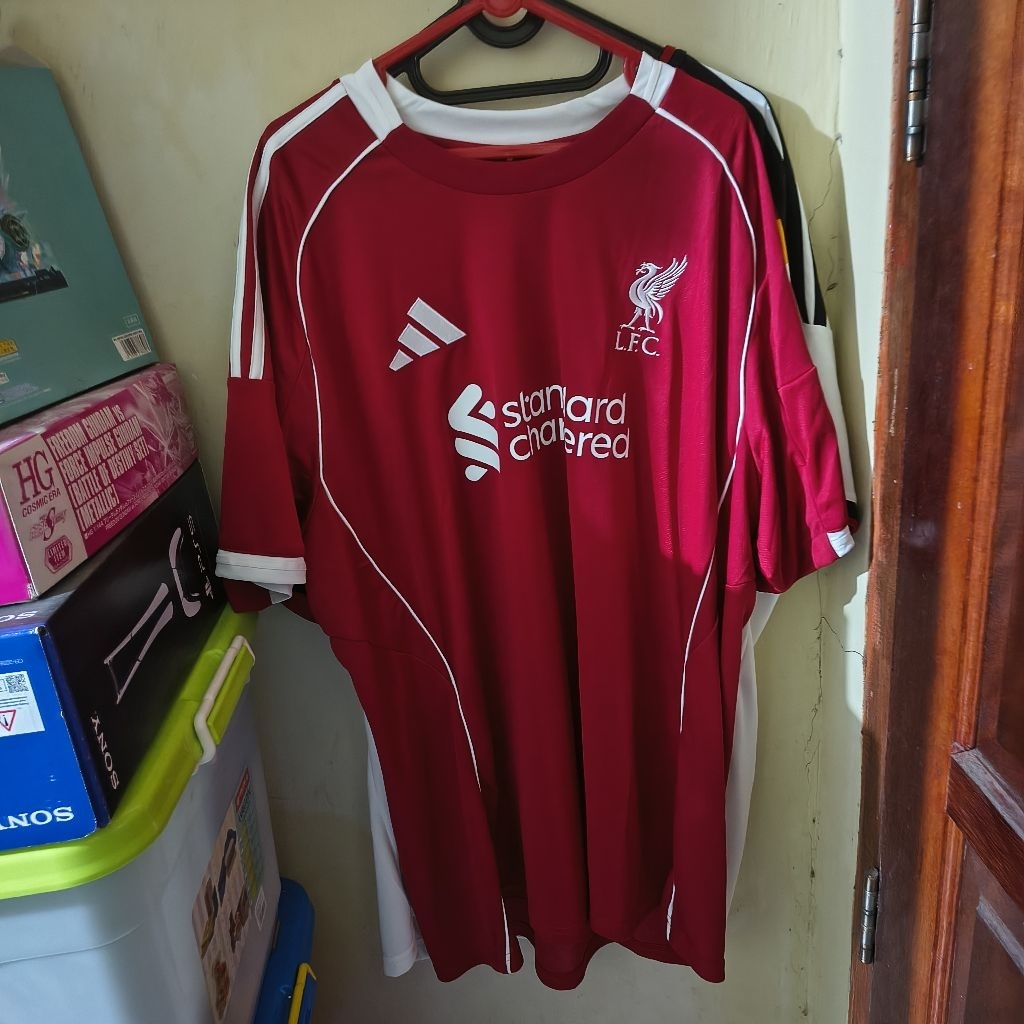 Jersey Preloved Liverpool Home 2025/2026 2XL