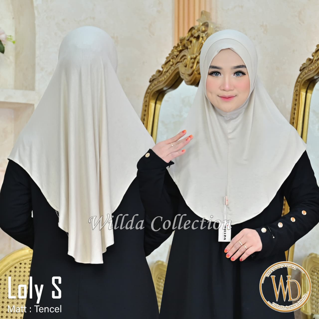 JILBAB WILDA INSTAN MODEL OVAL/HIJAB JERSY PREMIUM MEREK WILDA COLLECTION