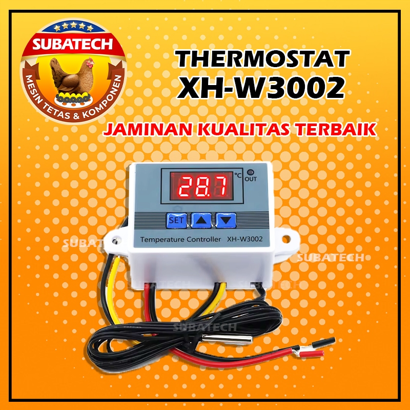 Termostat XH W3002 Thermostat Mesin Tetas