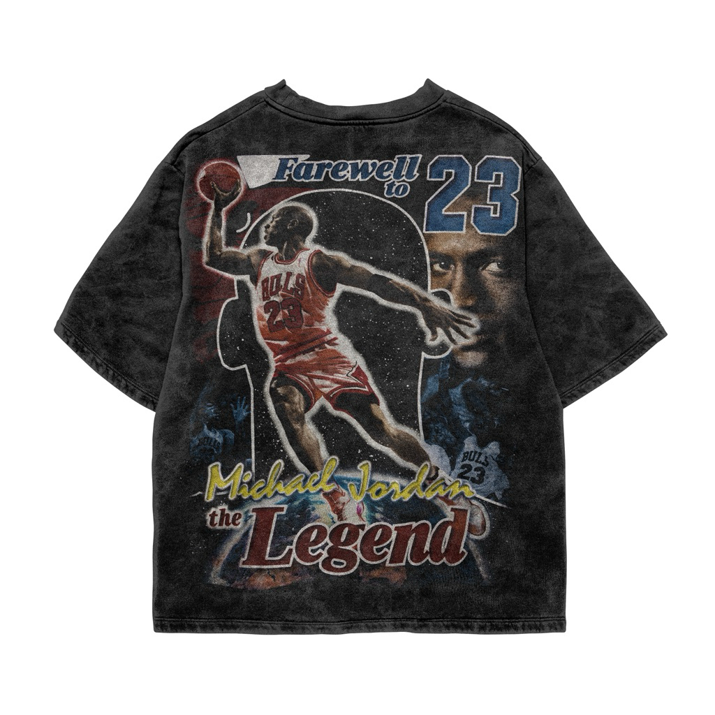 BOOTLEG - (Jordan Raptee) Oversize 16S HeavyWeight Cotton Washed / Baju Oversize 16s HeavyWeight Cot