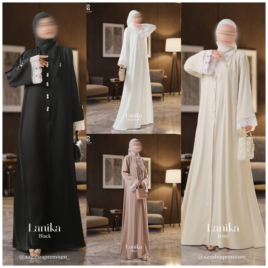 Lanika Dress by Azzahra Premium Syari