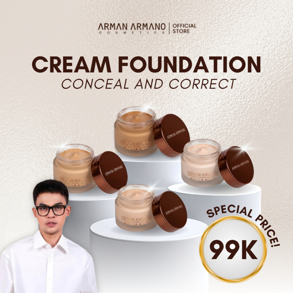 ARMAN ARMANO CREAM FOUNDATION CONCEAL & CORRECT