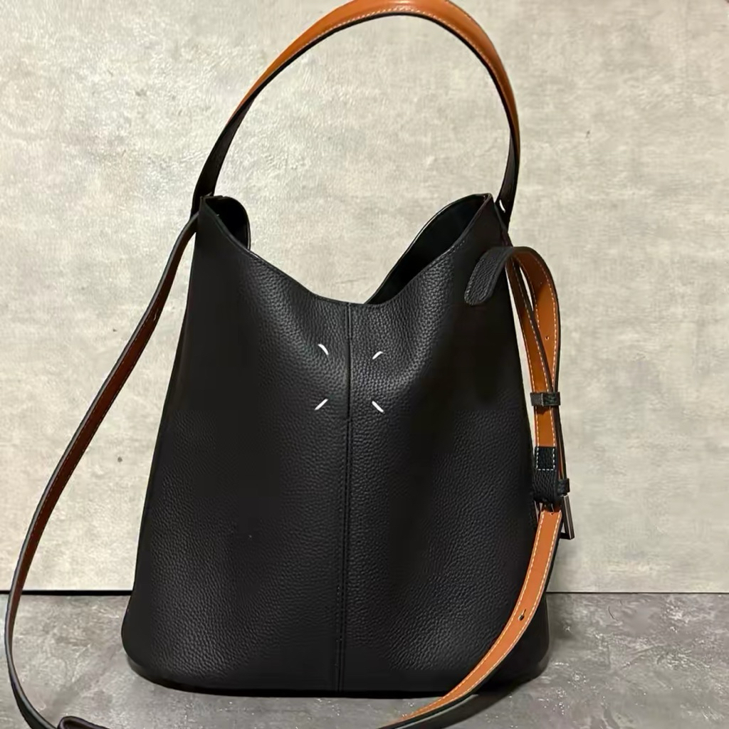 Tas Kulit Sapi Asli kulas Maison Margiela Hobo dressage