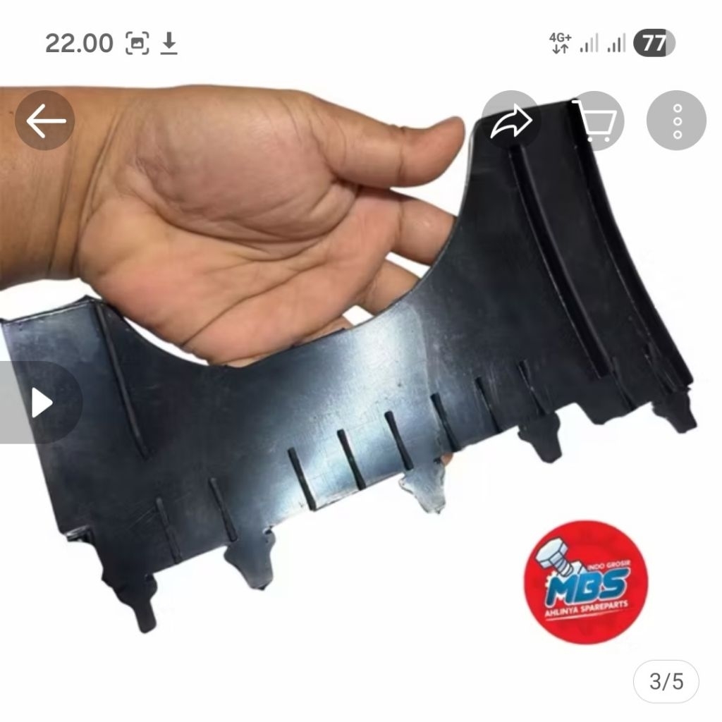 KARET MUD GUARD FLAP PENAHAN KOTORAN LUMPUR KOLONG MIO,  MIO M3,  MIO S,  MIO Z