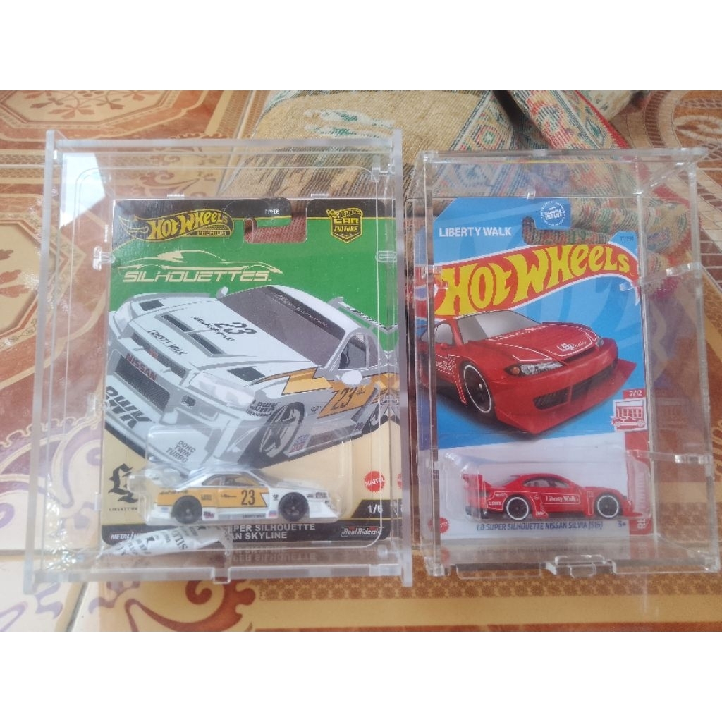 HOTWHEELS LBWK ER-34 SILHOUETTE & LBWK SILVIA S15 RED EDITION <TAKE ALL>