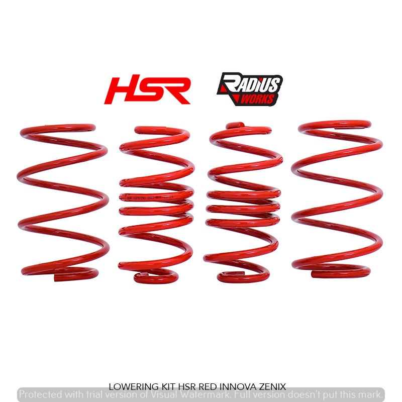 PER CEPER MOBIL INNOVA LOWERING KIT HSR RED INNOVA
