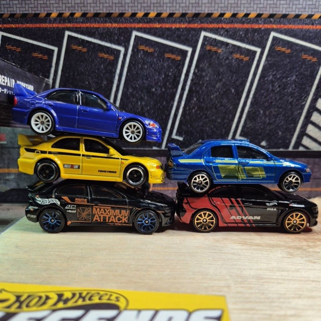 HOT WHEELS LANCER EVOLUTION SERIES
