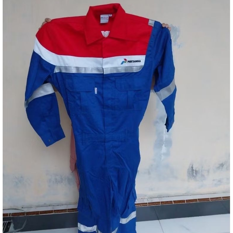 Coveroll Wearpack Pertamina Defender Ultra / BR-FLAME Shield Original