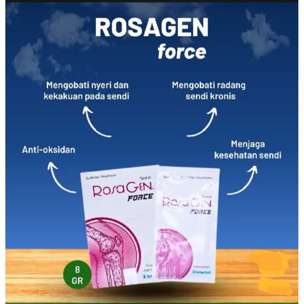 ROSAGEN SUPLEMEN PETSENDIAN 15 SACHET ROSAGEN OBAT NYERISENDI.ASAMURAT.PEGELINU ORIGINAL