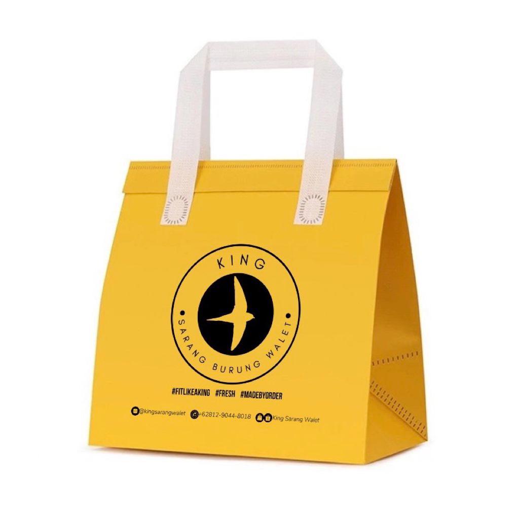 King Sarang Walet - Cooler Bag / Thermal Bag Birds Nest Healthy Drink Sarang Burung Walet