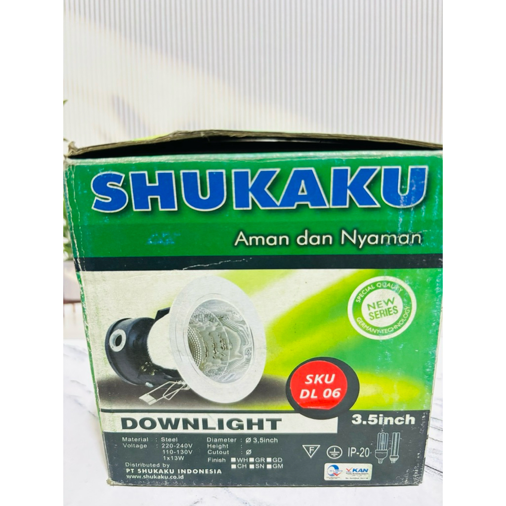 DOWNLIGHT SHUKAKU 3,5 INCH CHROME
