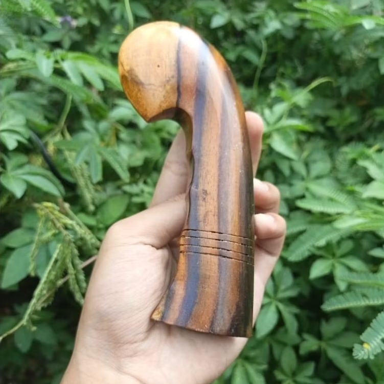 gagang golok eluk lima jari kayu sonokeling