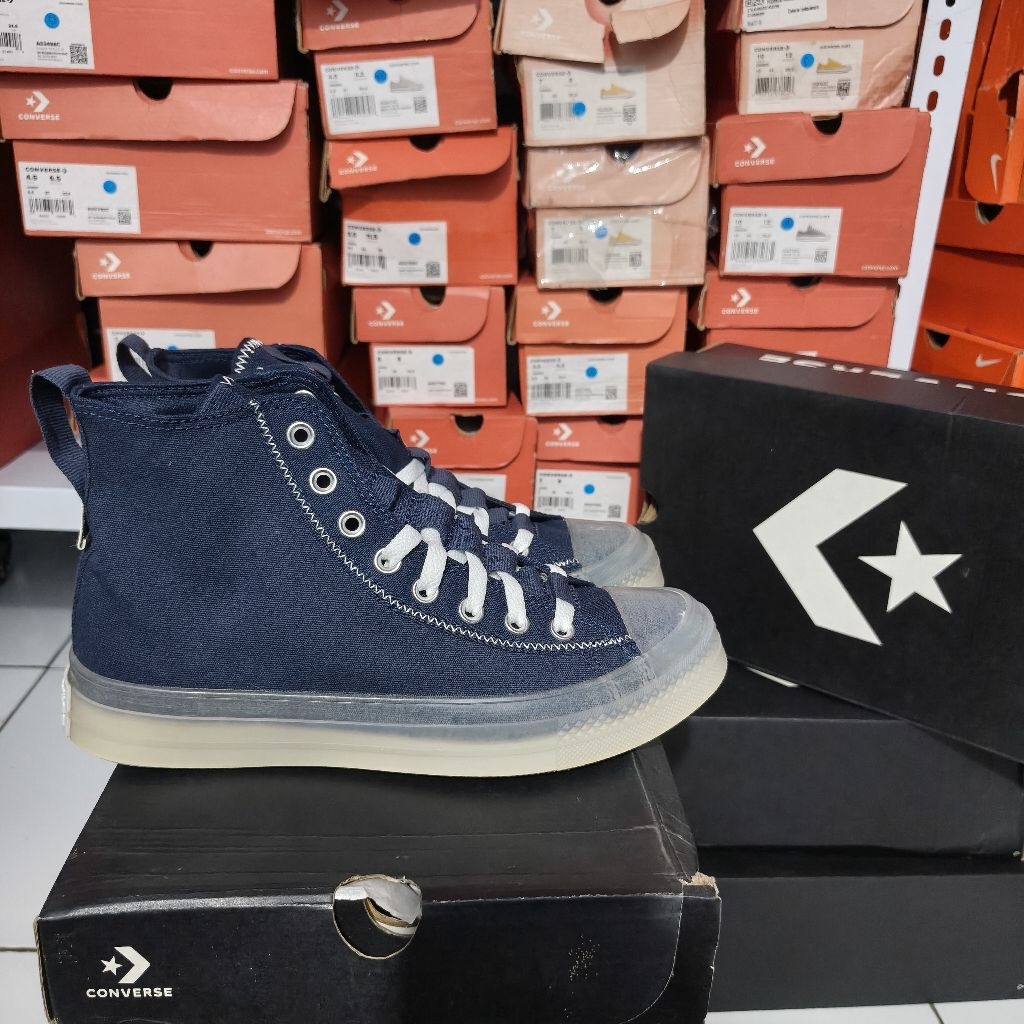Sepatu Casual Converse Ctas cx hi explore obsidian ghosted