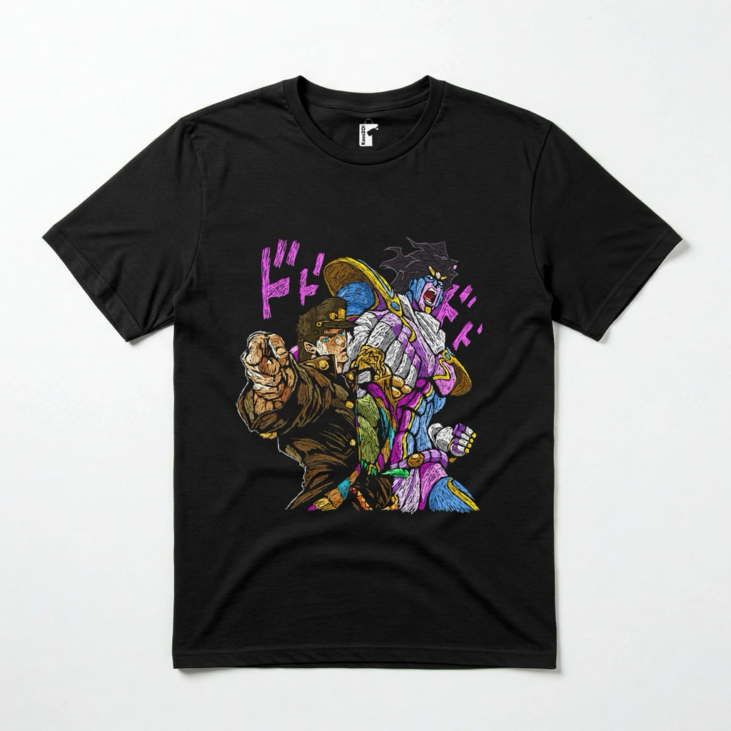 KAOSZO - Streetwear T-Shirt - Jojo Bizarre Series - Kaos Jojo Bizarre