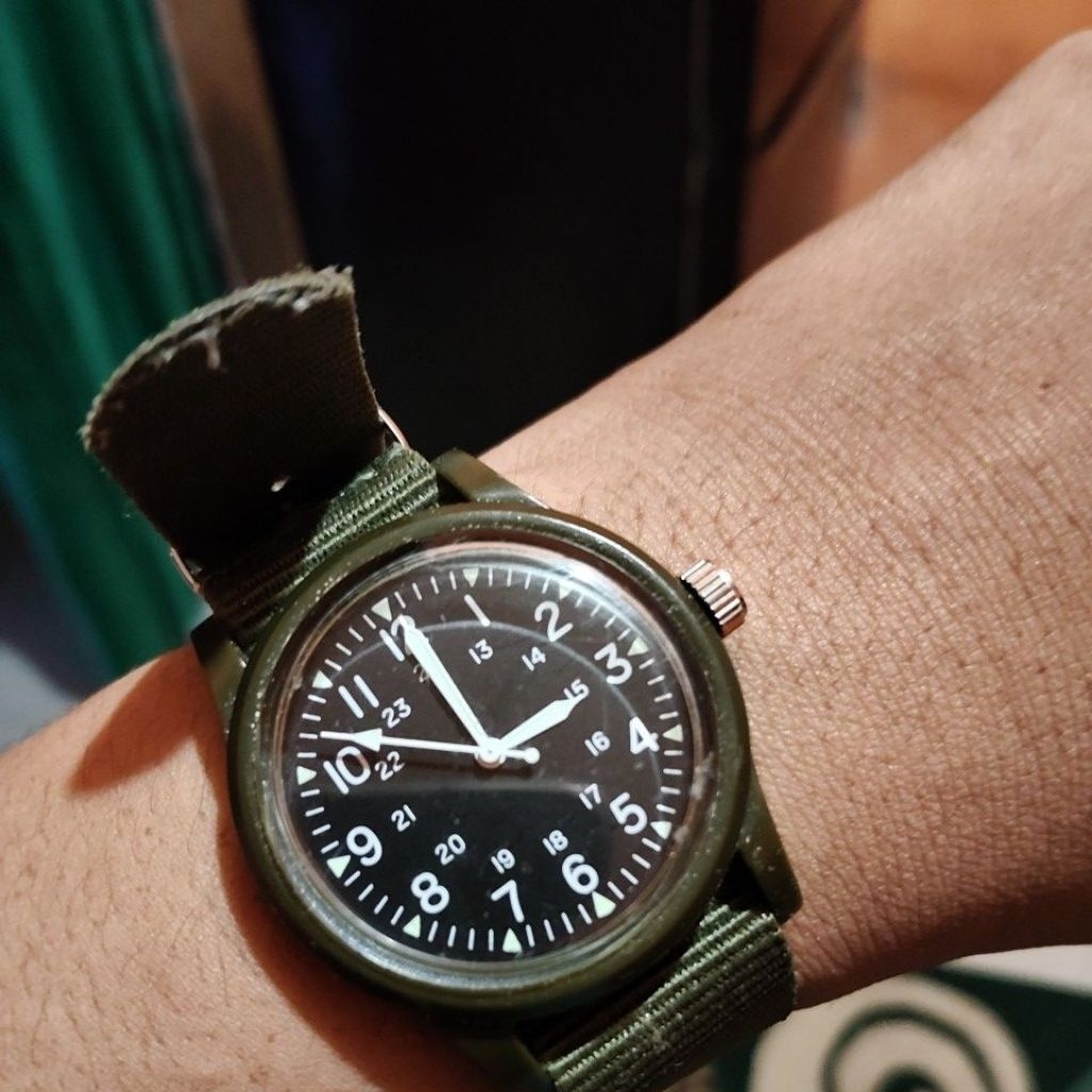 watch vintage Military watch Preloved Wrist watch
