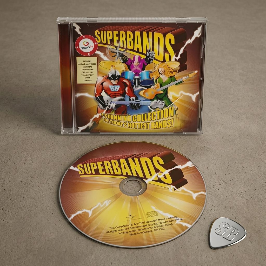 Cd V/A. Superbands Made In Indonesia