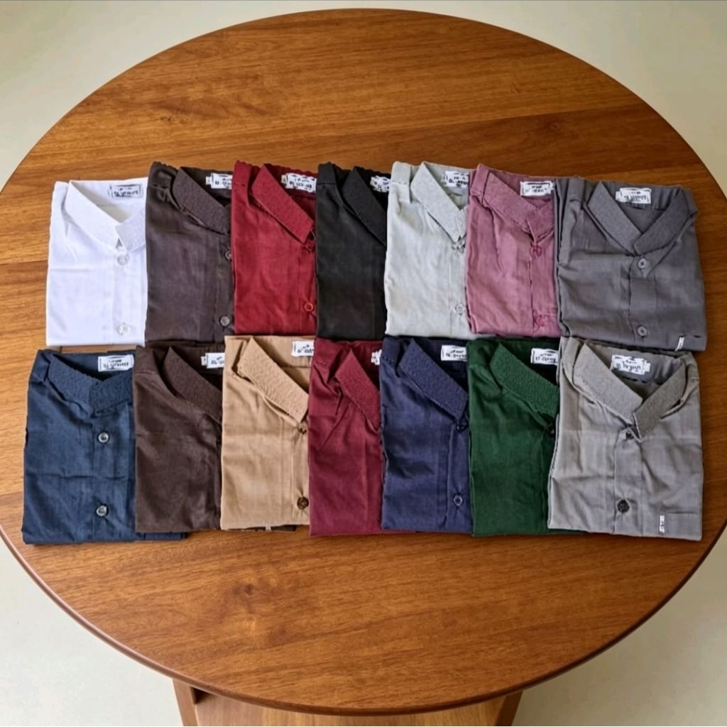 BAJU KOKO AL QODAFI  baju koko haibah busana muslim pria bisa COD