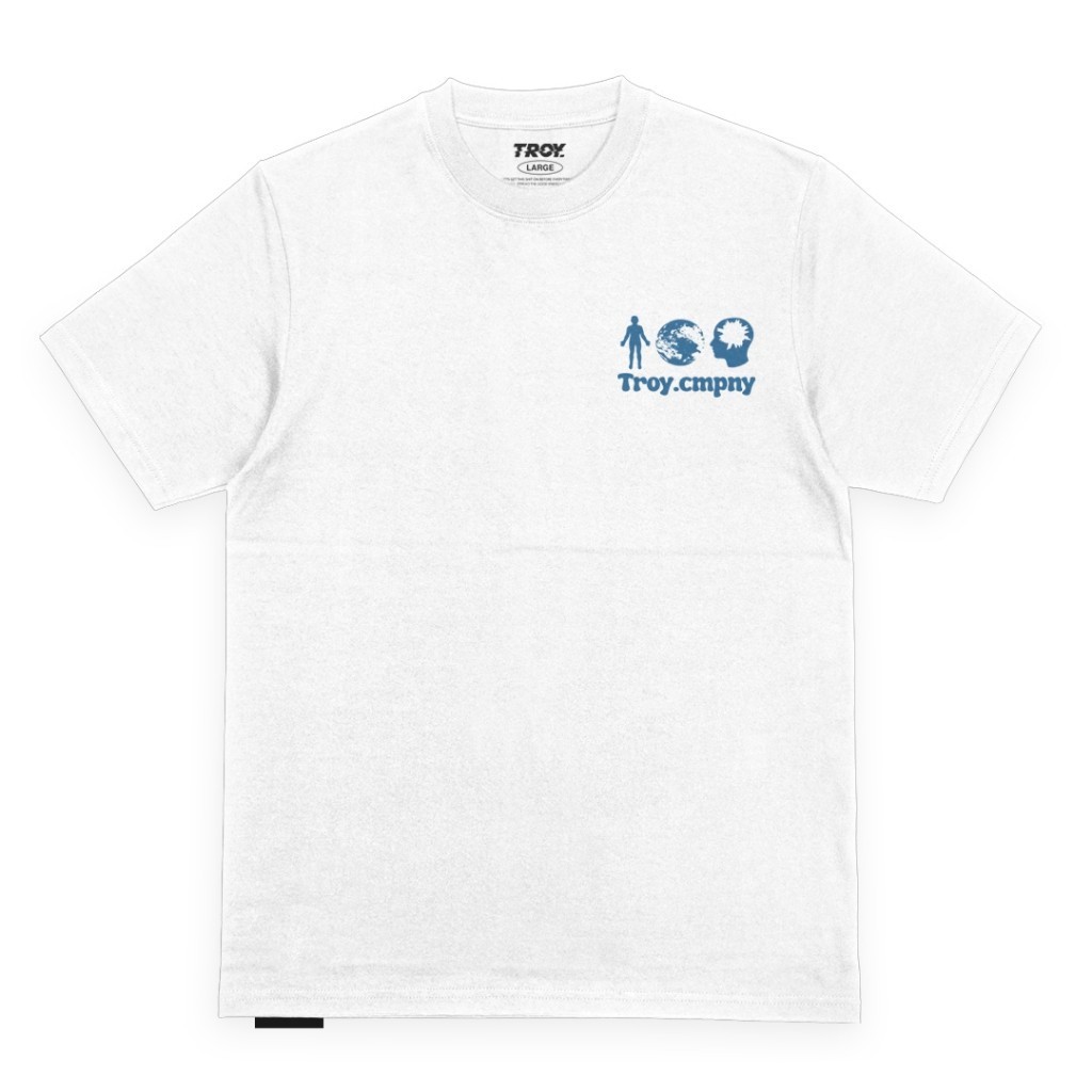 TROY COMPANY Kaos Pria Lengan Pendek - Be Yourself Tshirt MTD 2423
