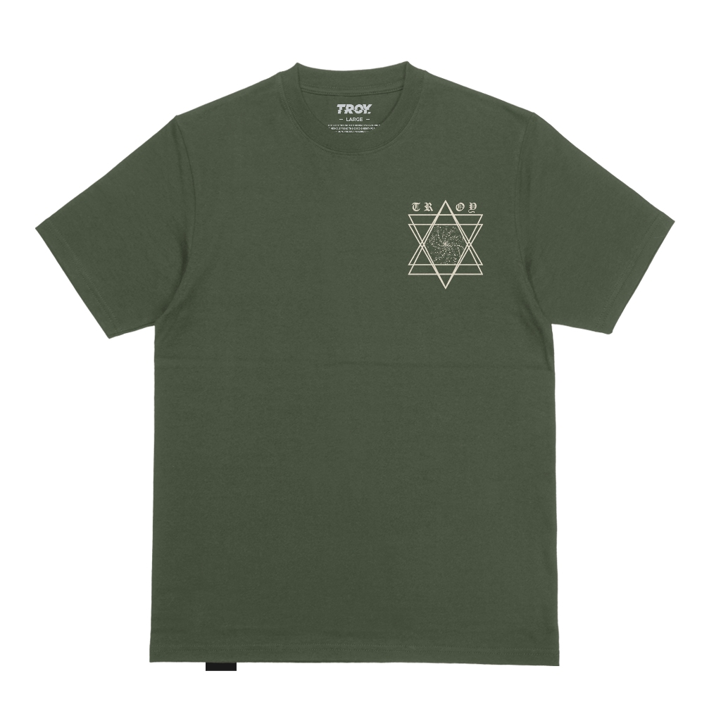 TROY COMPANY Kaos Pria Lengan Pendek - Hexa Wolf Tshirt MTD 2492