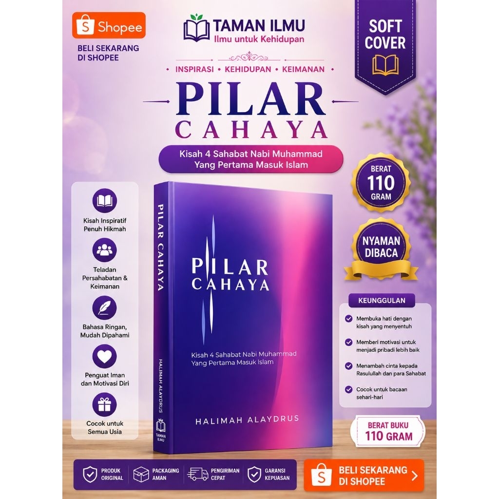 Novel Pilar Cahaya, Pilar Cahaya Karya ustadzah Halimah Idrus