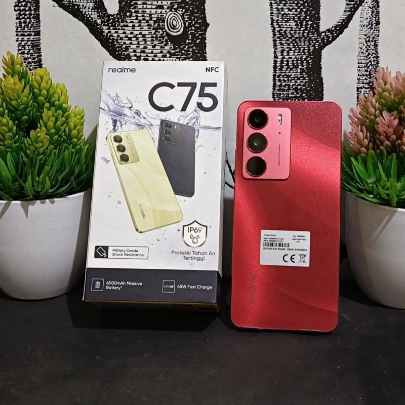 realme c75 8/128 second garansi resmi indonesia