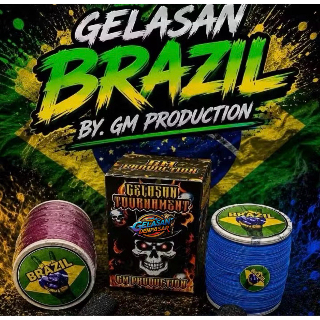 GELASAN SENAR TALI LAYANGAN MATOT BRAZIL