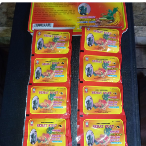 Jamu Herbal Kapsul Sehat Kuat Cocok Umtuk Penyaki  Asam Urat