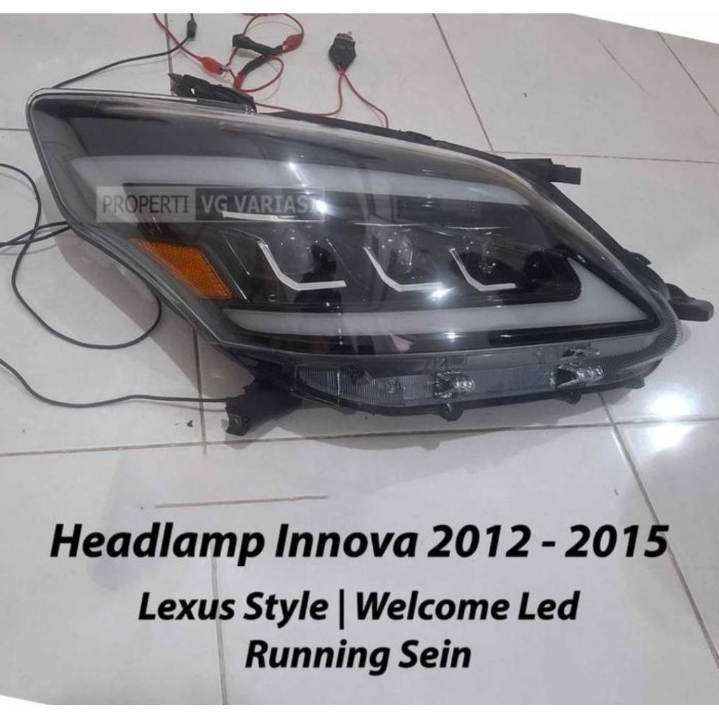 Headlamp grand new innova 2012-2015 lexus style