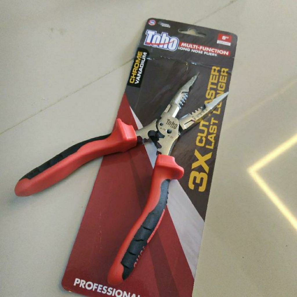 TOHO TANG MULTIPUNGSI / Toho Tang Lancip Crimping Plier Pro 8 Inchi