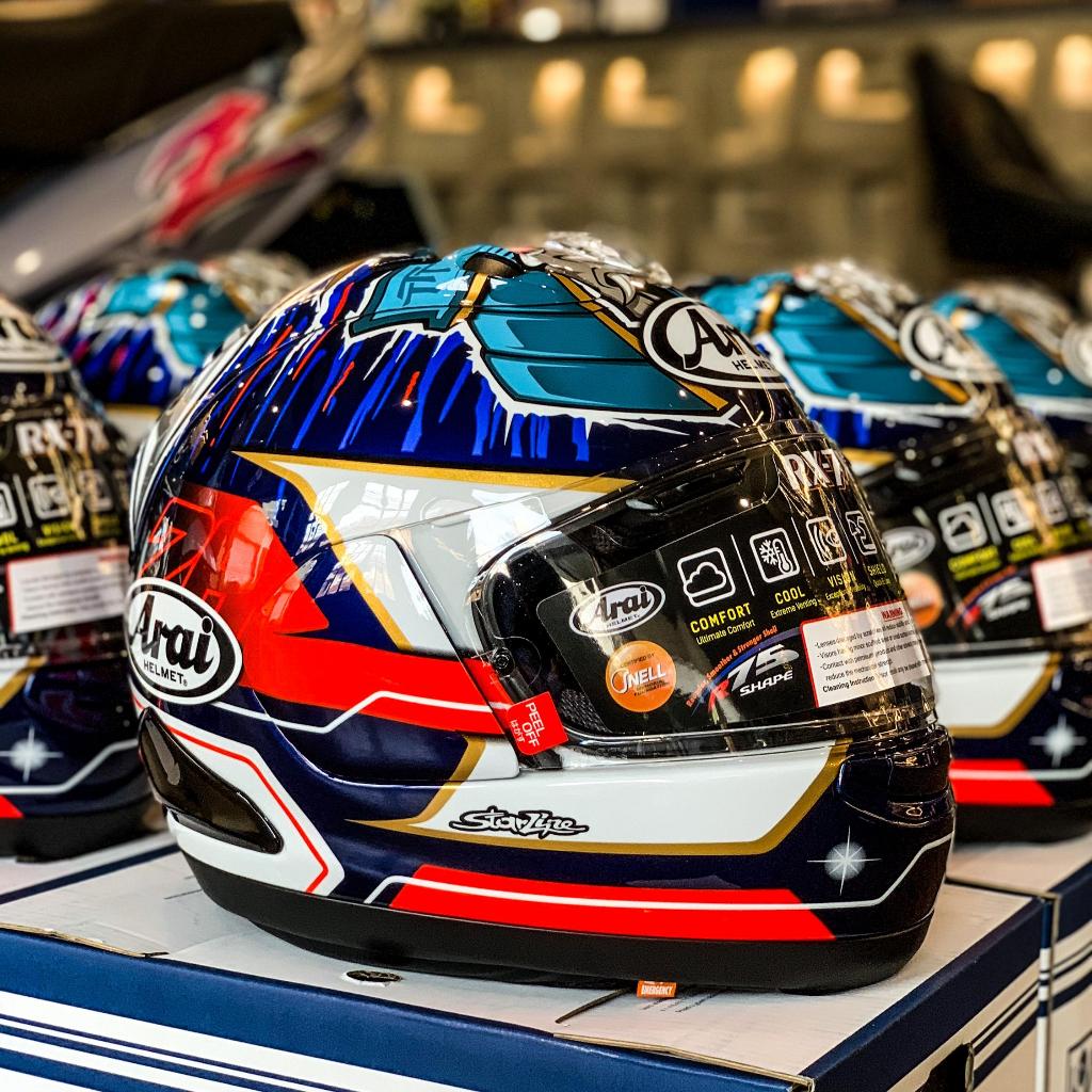 Arai RX-7X Pedrosa Shogun