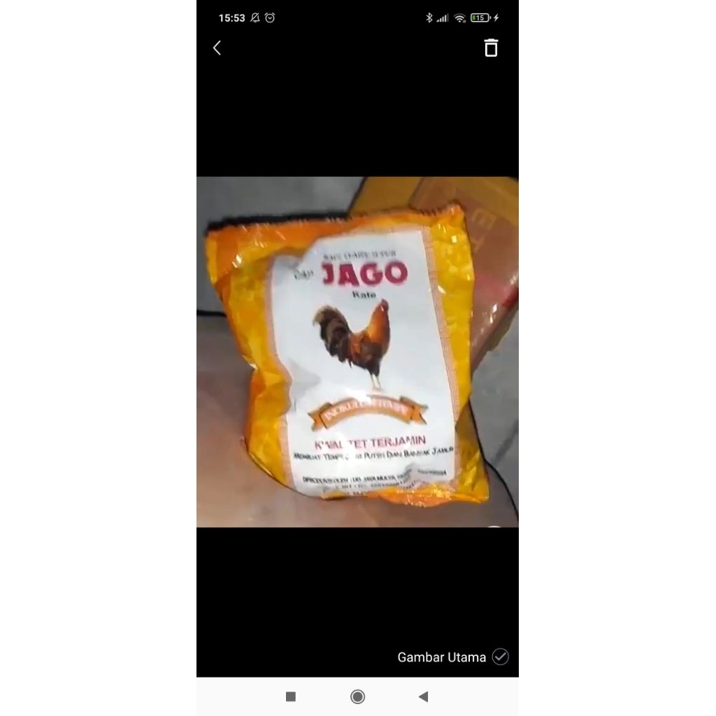 RAGI TEMPE KUALITAS TERBAIK CAP AYAM JAGO ORIGINAL KUALITAS TERJAMIN READY