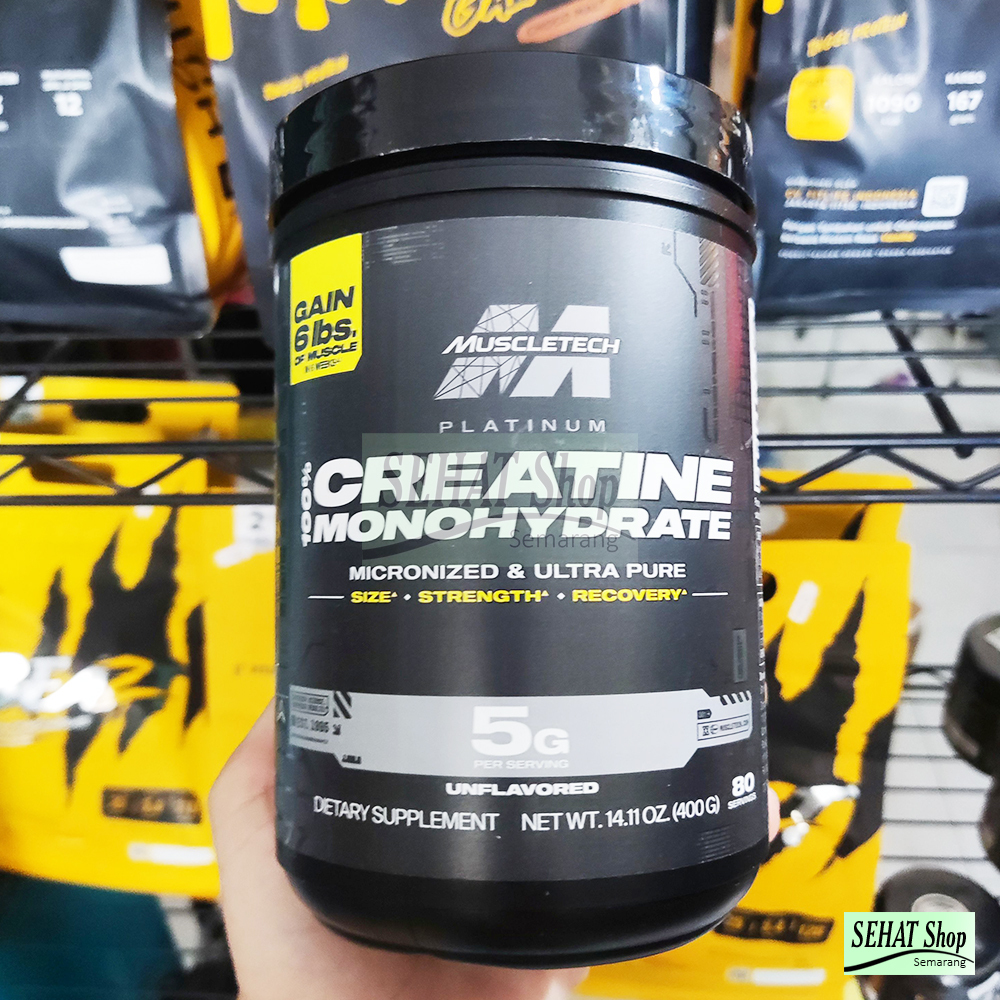 Muscletech Platinum creatine 400 gram Creatine Monohydrate Powder