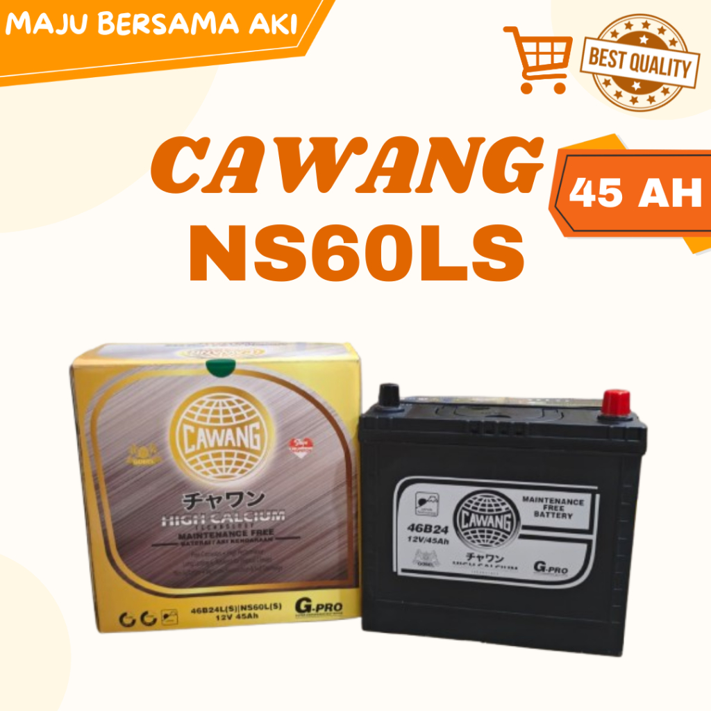 Aki mobil Honda New Accord, CRV, HRV NS60LS Cawang Aki kering
