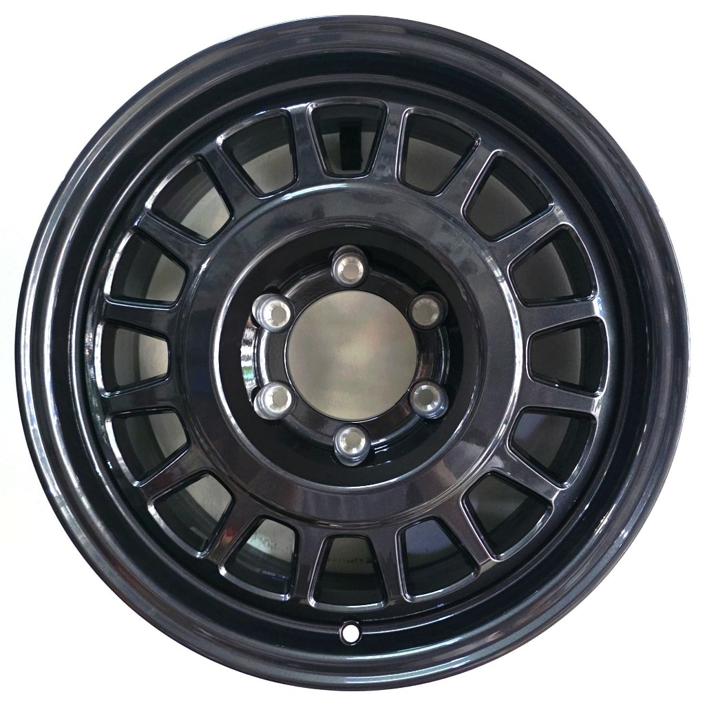 VELG MOBIL ORIGINAL FORTIS WHEELS BY PAKO PSL RINJANI R17 x 8 6h 139,7 ET 5 DARK GREY - PAJERO FORTU