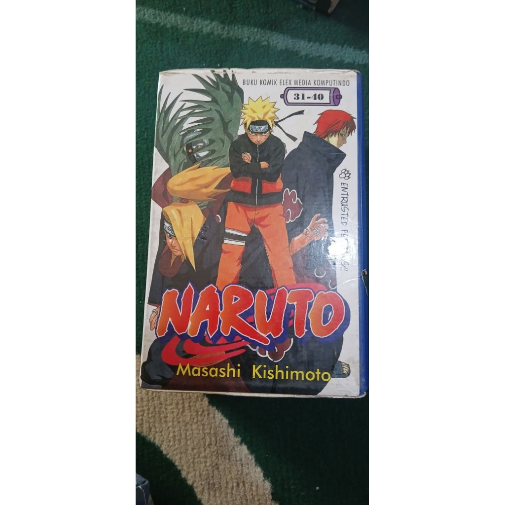 komik Naruto di Box Baru