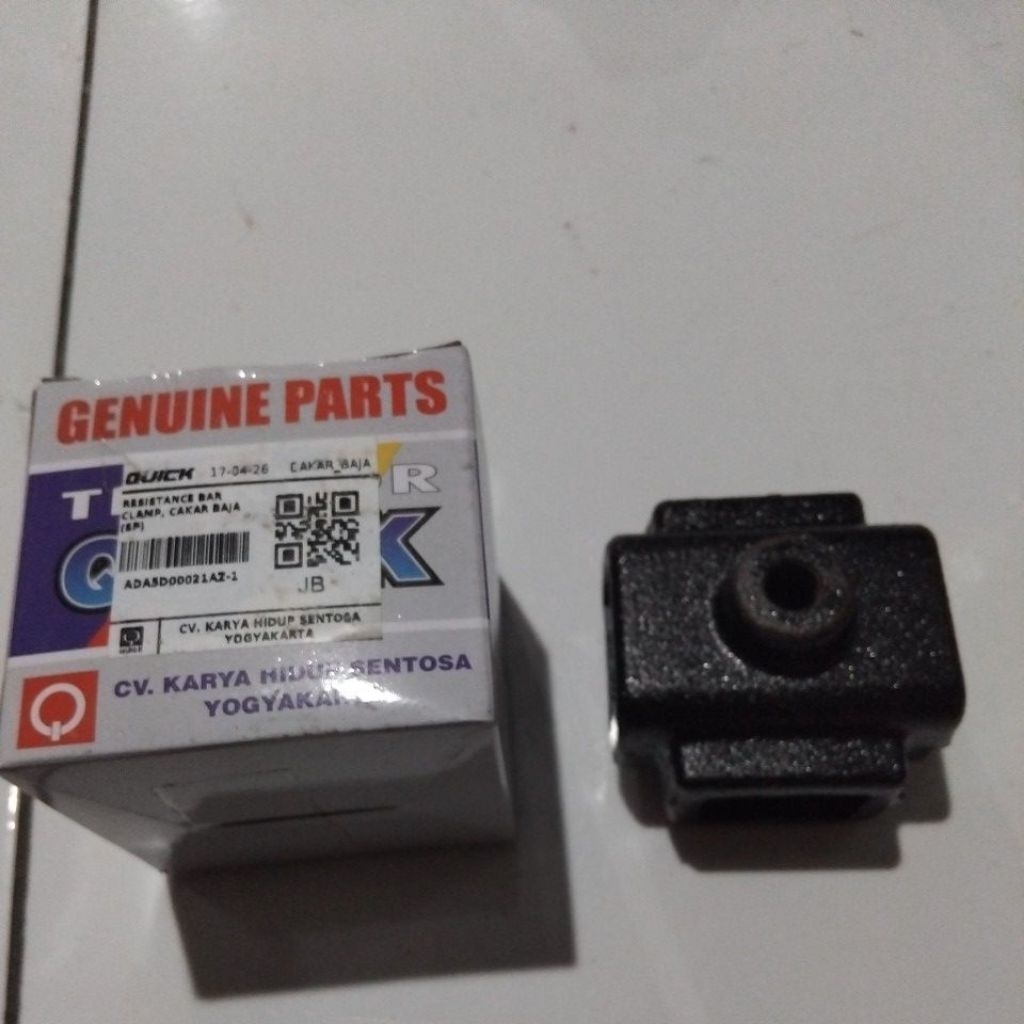 Resistance Bar Clamp Cakar Baja / Kepala Resistance Bar / Pengatur Kedalaman Implement/Rotary