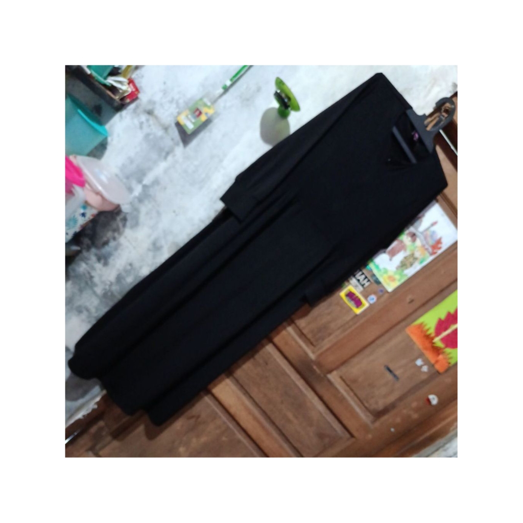 PL Gamis hitam polos