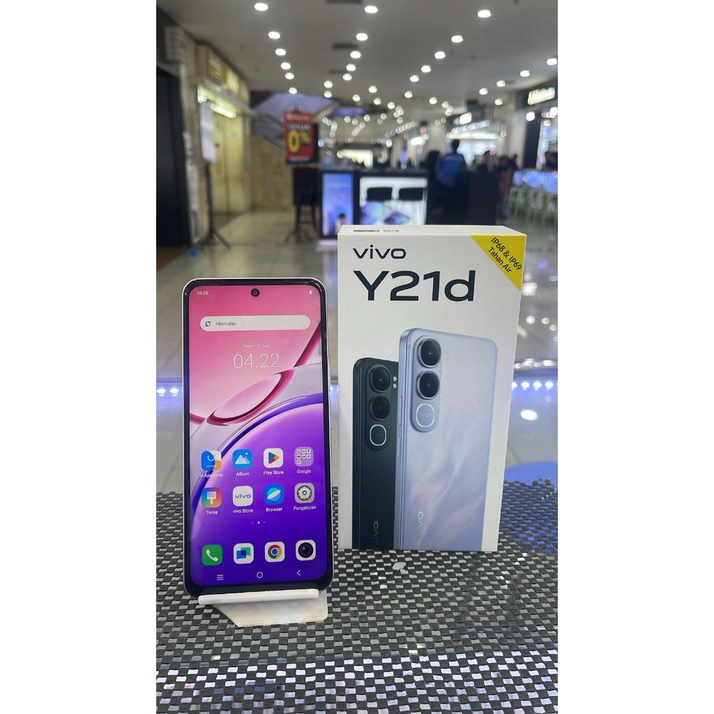 VIVO Y21D 8/128GB SECOND SEKEN BEKAS RAM 8 INTERNAL 128