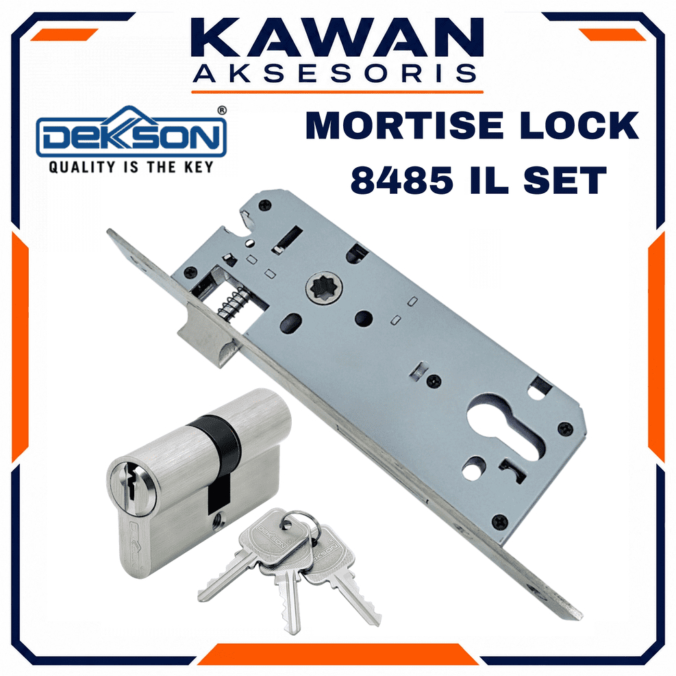 Mortise lock 8485 IL Lidah SN Dekson