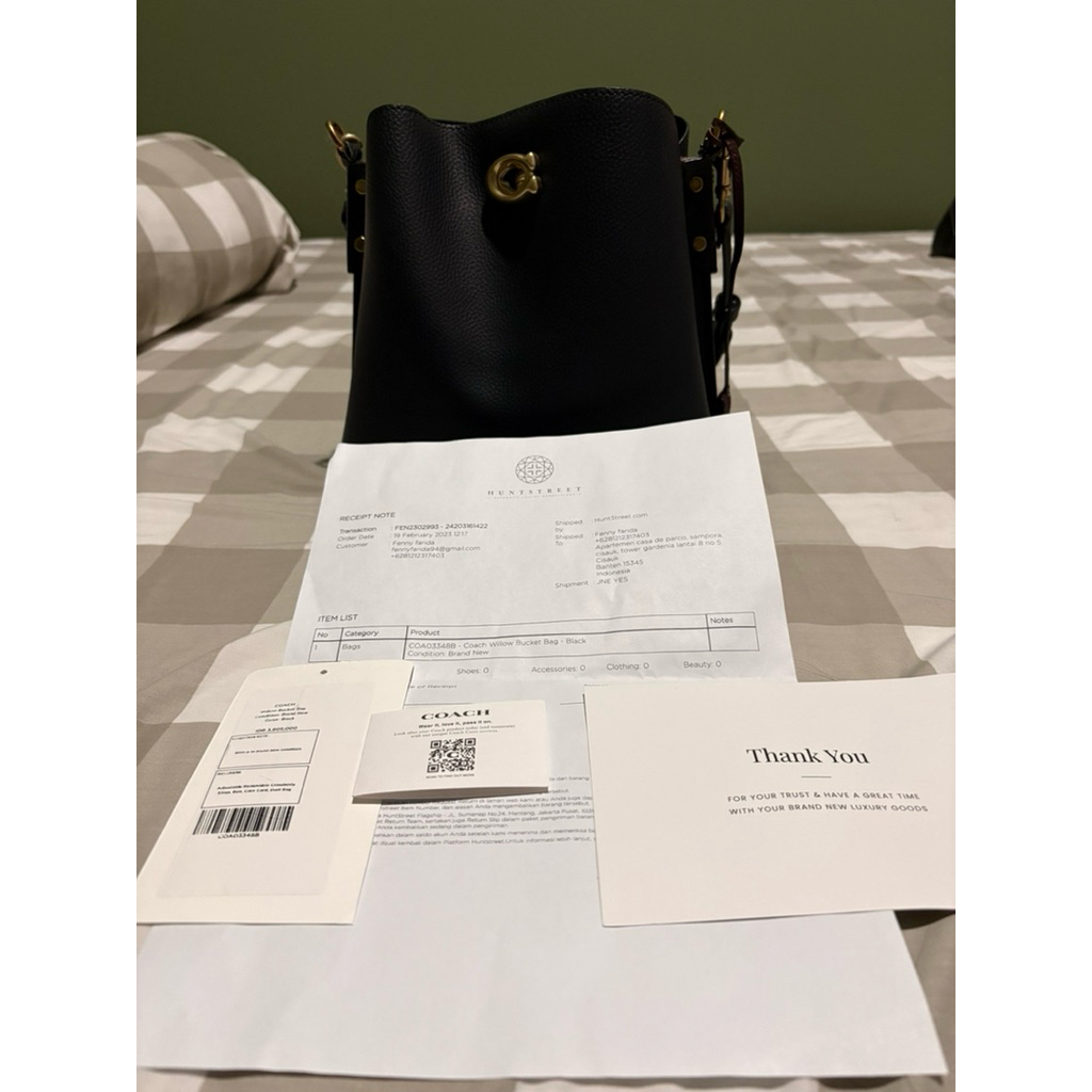 coach willow bucket bag