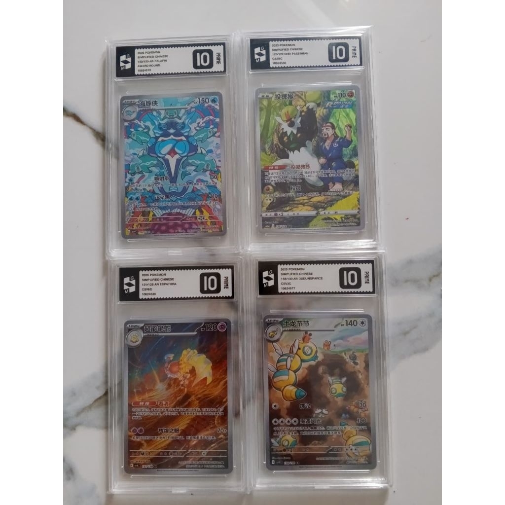 Pokemon AR Chinese - Slab GM 10