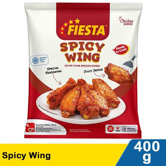 FIESTA SPICY CHICKEN WINGS 400GR