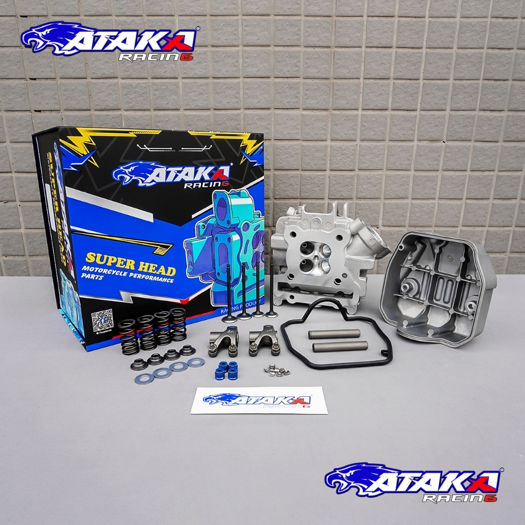 ATAKA RACING head cylinder klep 4 grand porting CNC Jupiter Z1 19 22 mio j