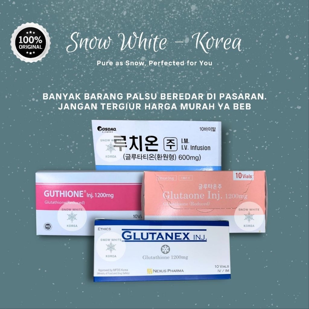 (Box ) Glutanex 1200mg | Glutaone | Glutathione
