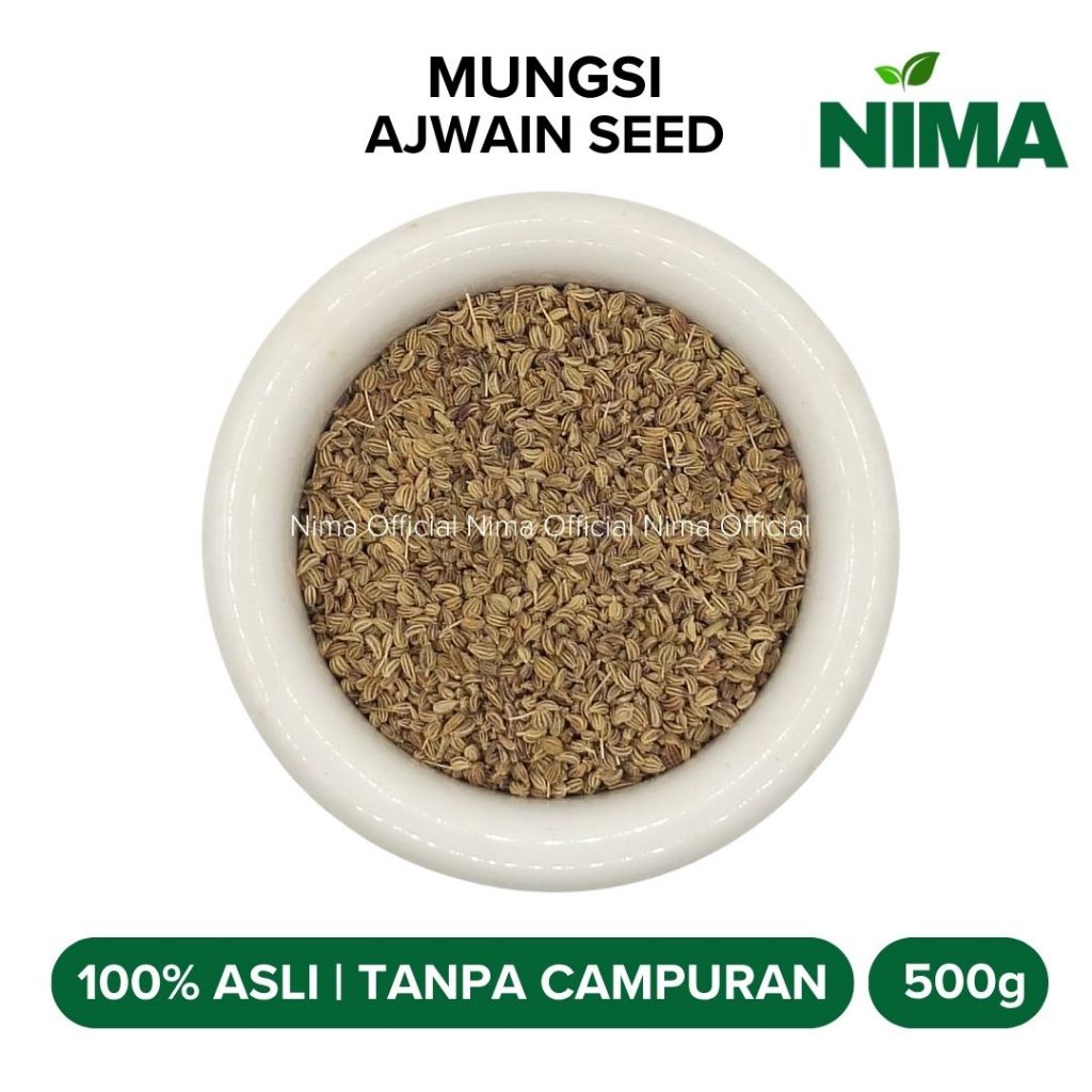 500gr | Ajwain Seed | Mungsi | Carom Seed | Jemuju | Premium