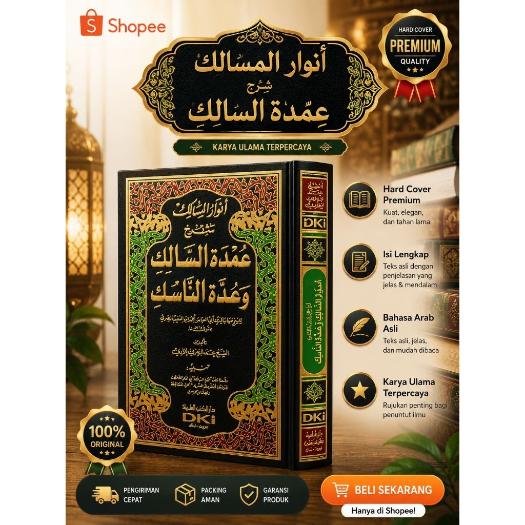 Anwarul Masalik Syarah Umdatus Salik, Kitab Anwarul Masalik